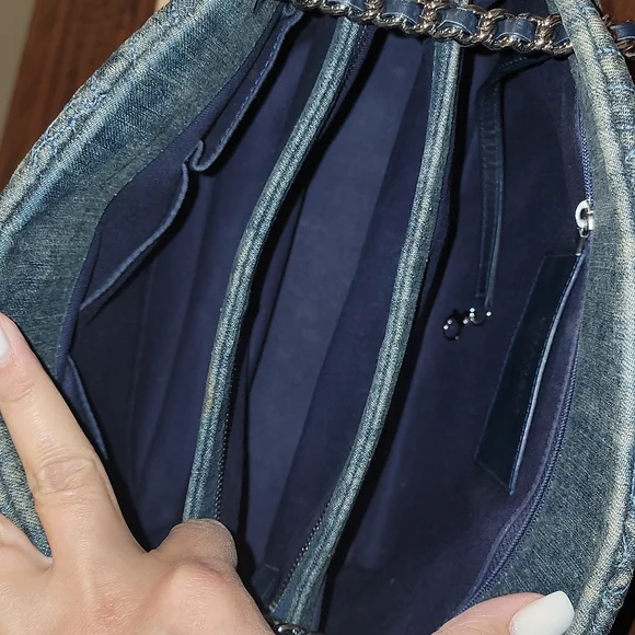 SOLD Rare & authentic CHANEL denim bag - Picture 12 of 15